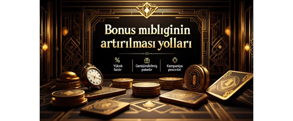 Bonus məbləğinin artırılması yolları